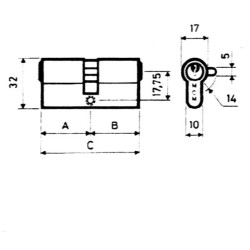 BOMBILLO SERRETA LATON LL 14MM