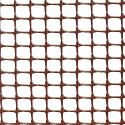 MALLA CUADRADA 10X10MM MARRON