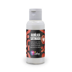 PINTURA MANUALIDADES ACRILICA BLANCO SAT