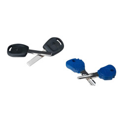 LLAVE EN BRUTO COCHE C/PLA SEG