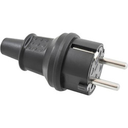 CLAVIJA GOMA PROFTT 16A IP44 NEG