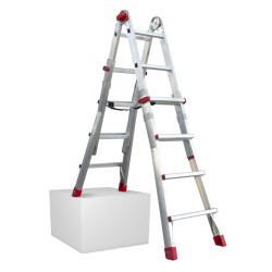 ESCALERA TELESC MULTIUSO 12+12