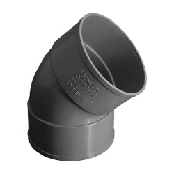 CODO PVC H-H 45 40 MM